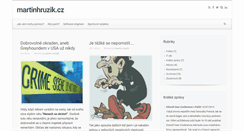 Desktop Screenshot of martinhruzik.cz