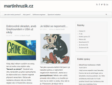 Tablet Screenshot of martinhruzik.cz